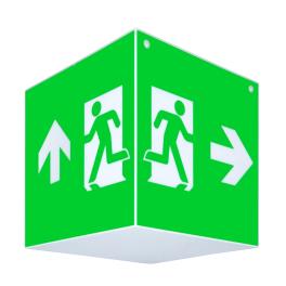 Corp de iluminat de urgență WG HP-LED 6x0,5W 230V EL