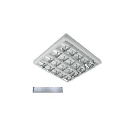 CORP IL. LENA – V CU LED (600MM) 4X9W 4000K APARENT 630X330mm CU KIT DE EMERGENTA