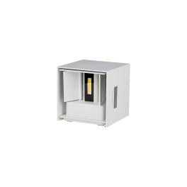 CORP ILUMINAT LED 6W IP65 3000K ALB CALD