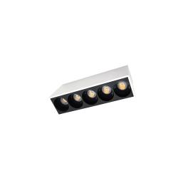 CORP ILUMINAT LED APARENT EL-14 10W  4000K, ALB &amp; NEGRU