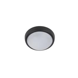 CORP ILUMINAT LED ROTUND TAVAN BRLED 6W NEGRU IP54