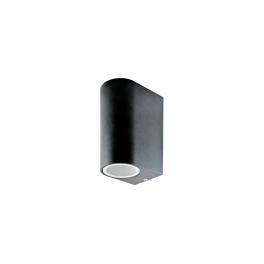 CORP ILUMINAT SOCLU 2XGU10 IP44 - NEGRU