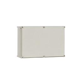 Cutie din poliester cu capac gri 360x180x171mm