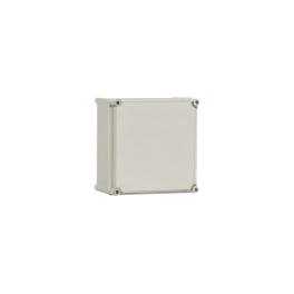 Cutie din poliester cu capac gri 360x360x201mm