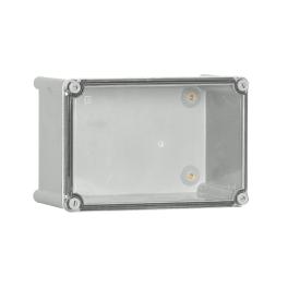 Cutie din poliester cu capac transparent 270x180x141mm