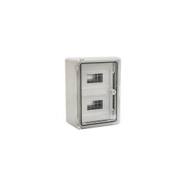 CUTIE DISTRIBUTIE ABS IP65 PP3114 CU USA TRANSPARENTA-24 MODULE
