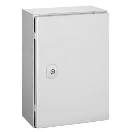 Cutie metalică+contrapanou, o uşă IP66 ÎxLxA=350x250x150mm