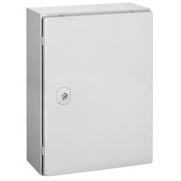 Cutie metalică+contrapanou, o uşă IP66 ÎxLxA=400x300x150mm