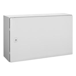 Cutie metalică+contrapanou, o uşă IP66 ÎxLxA=400x600x210mm
