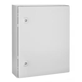 Cutie metalică+contrapanou, o uşă IP66 ÎxLxA=500x400x150mm
