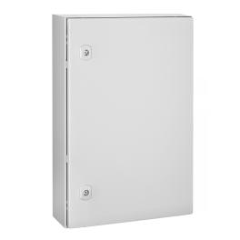 Cutie metalică+contrapanou, o uşă IP66 ÎxLxA=600x400x150mm