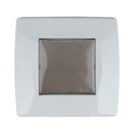 Cutie montaj ingropat,IP55,capac transparent,2M, alba