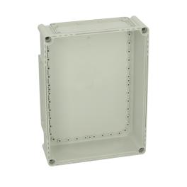 Cuvă din policarbonat cu flanşe preştanţate, 380x280x100mm