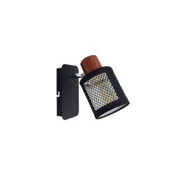 DELIA SPOT 1XE27 NEGRU