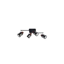 DELIA SPOT 4XE27 NEGRU