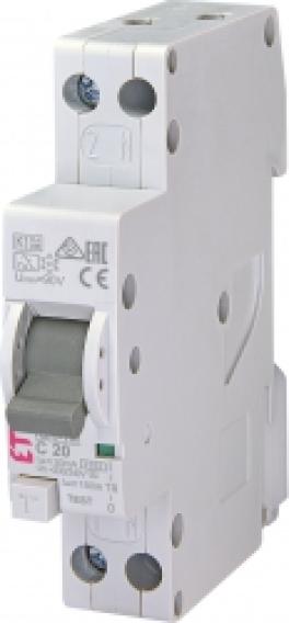 Diferențial rcbo kzs-1m 1p+n a c20/0.03 6ka