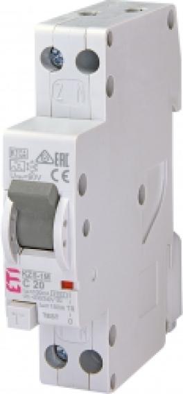 Diferențial rcbo kzs-1m 1p+n a c20/0.1 6ka