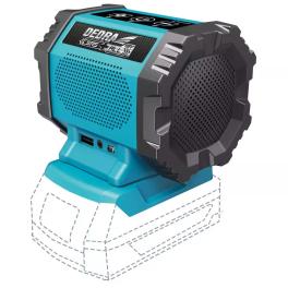 Difuzor cu acumulator bluetooth, priză usb 18v