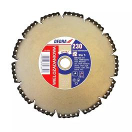 Disc diamantat cu acoperire speciala multifunctional ptr taiere otel, fier beton, piatra, beton, lemn, plastic 115mm/22,2
