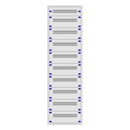 Distribution board insert KVN 40mm, 2-39K, 10-rows
