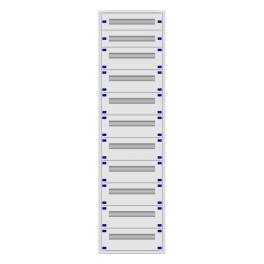 Distribution board insert KVN 40mm, 2-42K, 11-rows