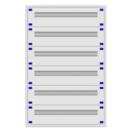 Distribution board insert KVN 40mm, 3-24K, 6-rows