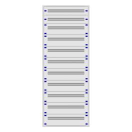 Distribution board insert KVN 40mm, 3-42K, 11-rows