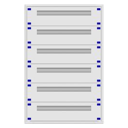 Distribution board insert KVN 60mm, 3-24K, 6-rows