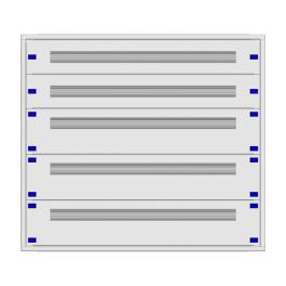 Distribution board insert KVN 60mm, 4-18K, 5-rows