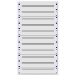 Distribution board insert KVN 60mm, 5-45K, 11-rows