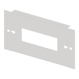 Divided front plate 2G3, 1 piece, sheet steel, 7MW