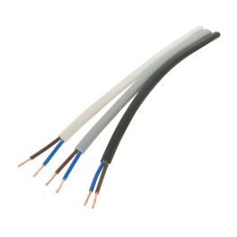 Double-isolated cable Mono 2-polig 0,75mm² White