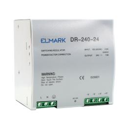 DR-240-24 POWER SUPPLY 24V OUTPUT VOLTAGE 240W