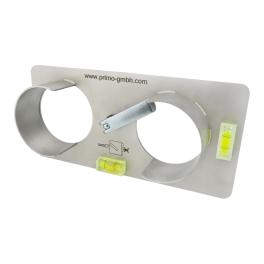 Drilling template 82 mm for flush-mounted boxes
