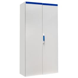 Dulap compact cu două uşi, 2000x1000x500mm, RAL 7035 IP54