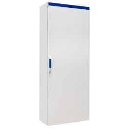 Dulap compact cu o uşă, 2000x800x400mm, RAL7035 IP65