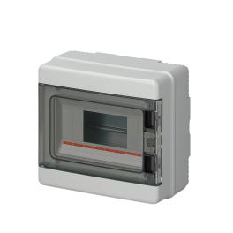 EC620 SURFACE MOUNT. ENCLOSURE 8 MOD. (1X8) IP65