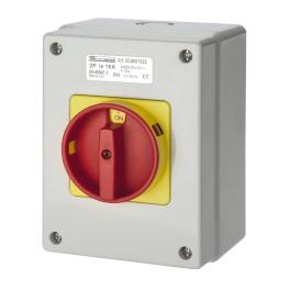 EC660 SURFACE SCHUNTING SWITCH 4P 16A RED