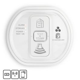 Ei Electronic 10-year colene monoxide detector, networkable
