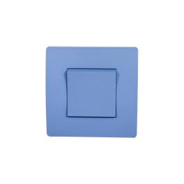 EL BASIC TG102 1 BUTTON 2 WAY SWITCH BLUE-OLD