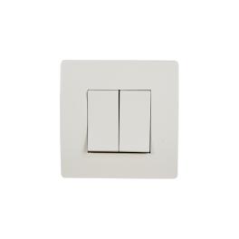 EL BASIC TG103 2 BUTTONS 1 WAY SWITCH CREAM-OLD