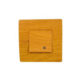 EL BASIC TG114 1 BUTTON 1 WAY SWITCH WITH LIGHT PE