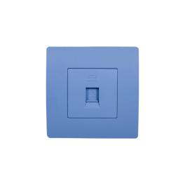 EL BASIC TZ106 TELEPHONE SOCKET BLUE-OLD