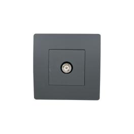 EL BASIC TZ111 TV ANTENNA SOCKET GRAPHITE-OLD