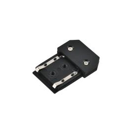 EL-EC 1 COLOUR SERIES END CAP FOR RAIL WHITE