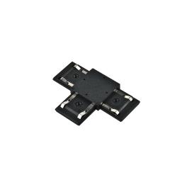 EL-TC 1 COLOUR SERIES T-CONNECTOR FOR RAIL BLACK