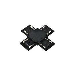 EL-XC 1 COLOUR SERIES X-CONNECTOR FOR RAIL BLACK