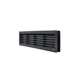 EL02-125 DOOR GRILLE 115x430MM, GRAPHITE