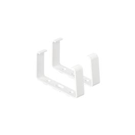 EL02-410 PVC CLIPS FOR FLAT DUCTS 110x55,2 PCS SET
