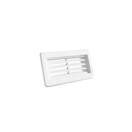 EL02-415 PVC END GRILL FOR FLAT DUCTS 110x55MM